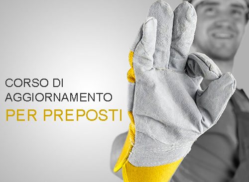 Aggiornamento per Preposti